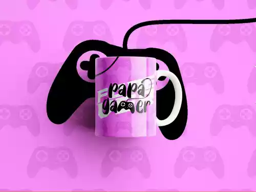 vectores plantilas PAPá,VIDEOJUEGO,GAMER,